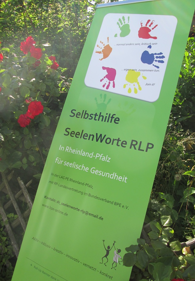Neues Werbematerial von Selbsthilfe SeelenWorte RLP